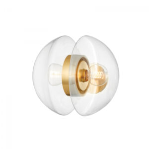 2 LIGHT WALL SCONCE 9403 AGB