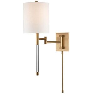 1 LIGHT WALL SCONCE WITH PLUG 9421 AGB
