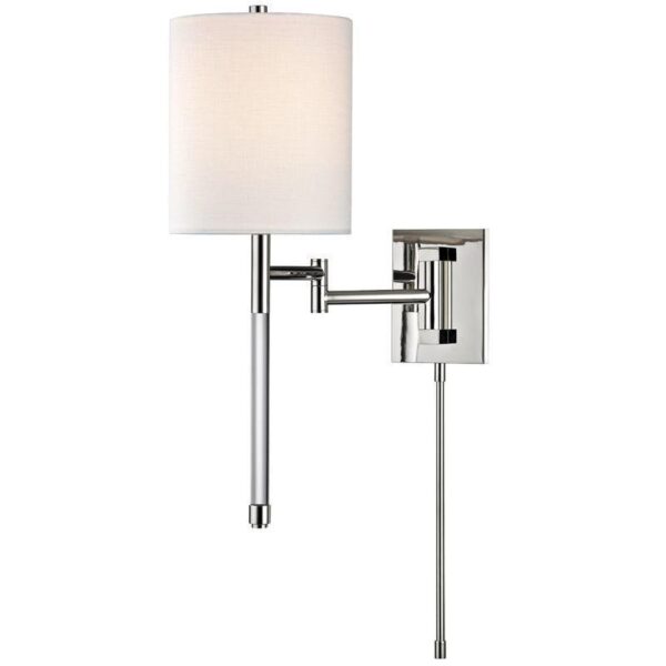 1 LIGHT WALL SCONCE WITH PLUG 9421 PN