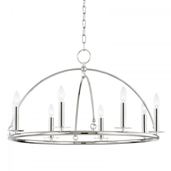 8 LIGHT CHANDELIER 9532 PN