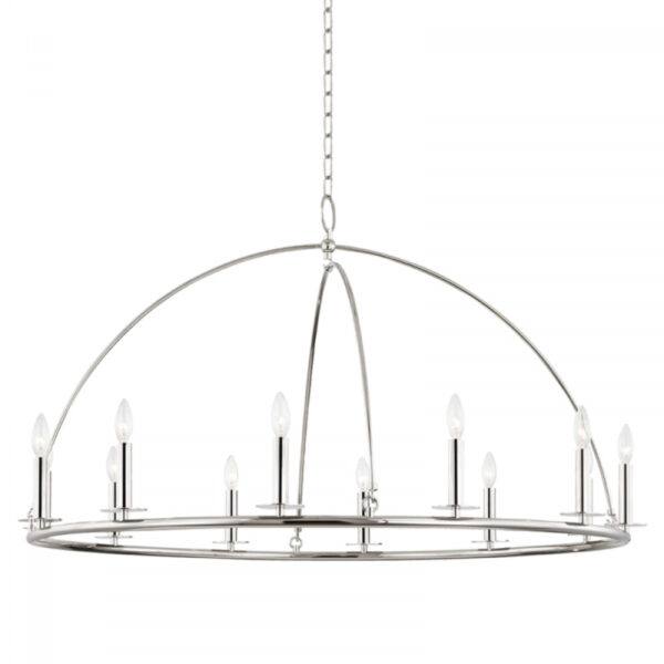 12 LIGHT CHANDELIER 9547 PN