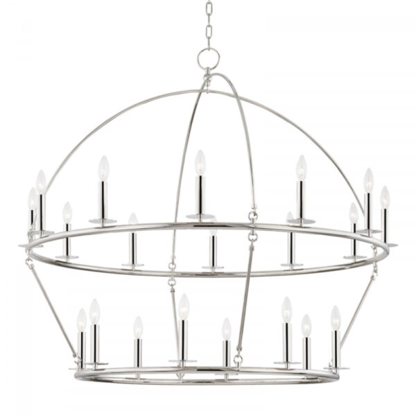 20 LIGHT CHANDELIER 9549 PN