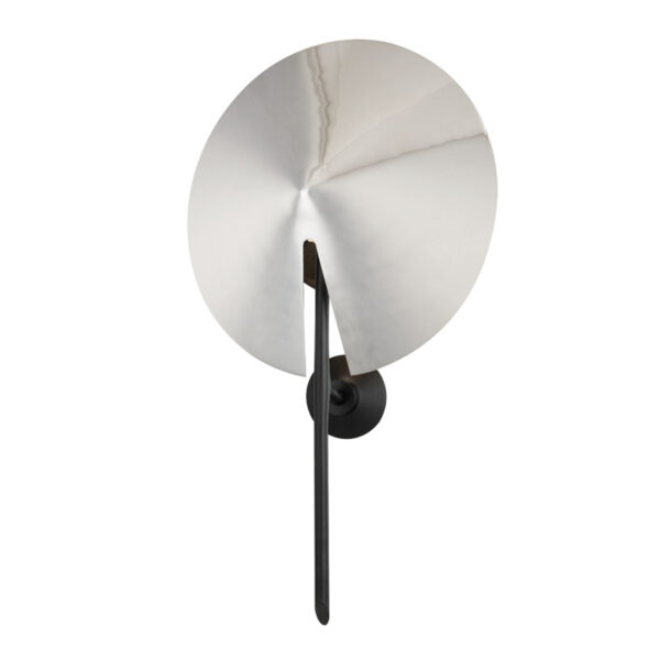 1 LIGHT WALL SCONCE 9701 PN BK