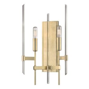 2 LIGHT WALL SCONCE 9902 AGB