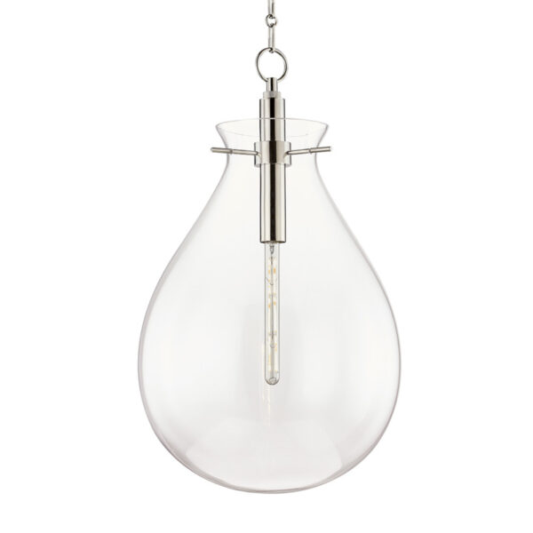 1 LIGHT LARGE PENDANT BKO103 PN