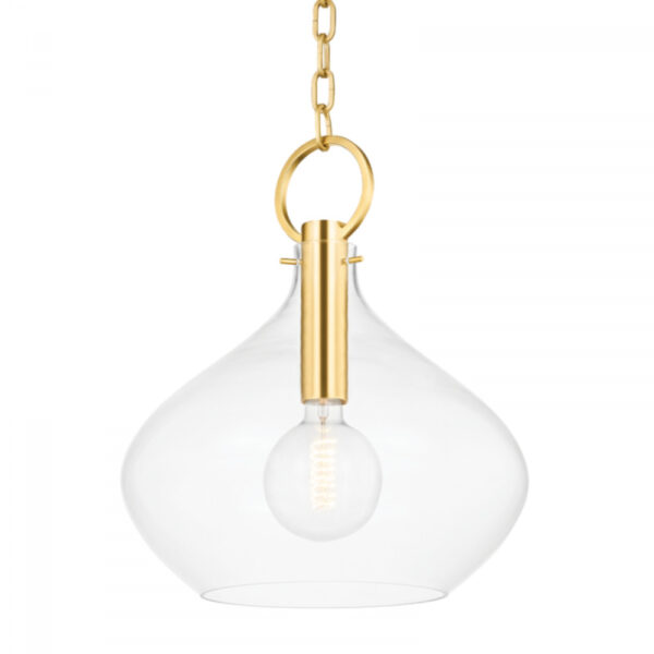 1 LIGHT LARGE PENDANT BKO253 AGB