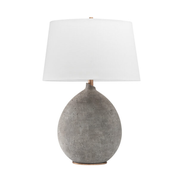 1 LIGHT TABLE LAMP L1361 GRY