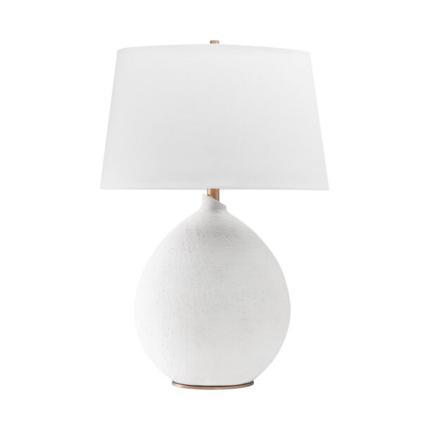 1 LIGHT TABLE LAMP L1361 WH