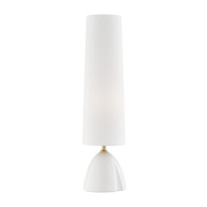 1 LIGHT TABLE LAMP L1466 WH