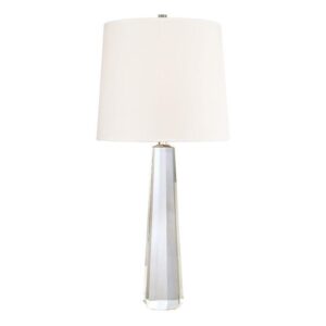 1 LIGHT TABLE LAMP WITH CRYSTAL L887 PN WS