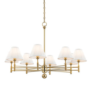 8 LIGHT CHANDELIER MDS106 AGB