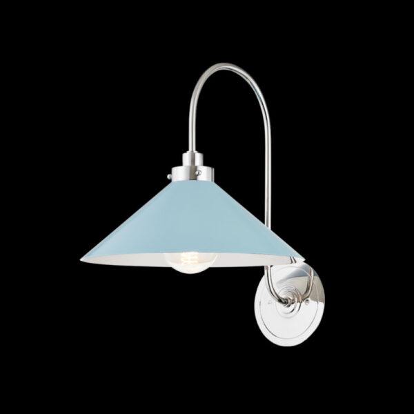 1 Light Sconce MDS1400 PN BB