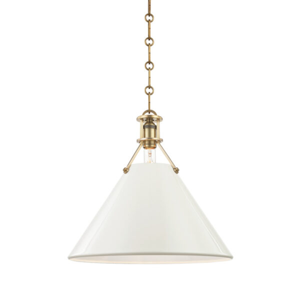 1 LIGHT LARGE PENDANT MDS352 AGB OW