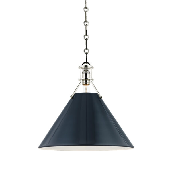 1 LIGHT LARGE PENDANT MDS352 PN DBL