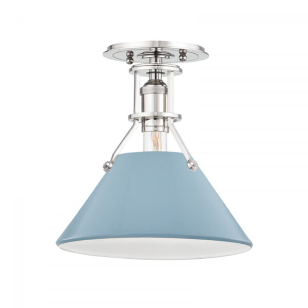 1 LIGHT SEMI FLUSH MDS353 PN BB