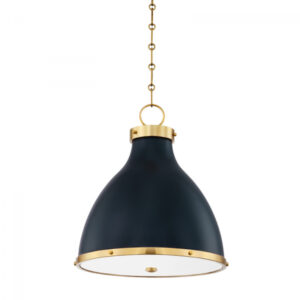 2 LIGHT SMALL PENDANT MDS361 AGB DBL