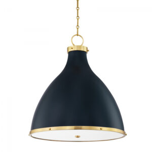 3 LIGHT LARGE PENDANT MDS362 AGB DBL