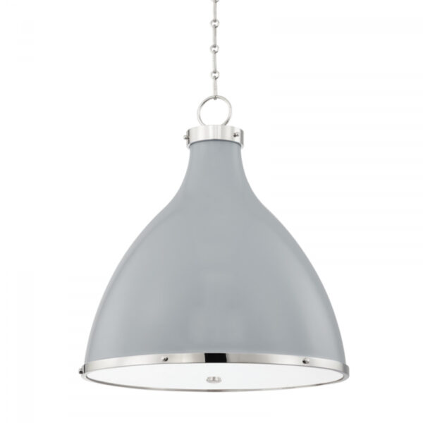 3 LIGHT LARGE PENDANT MDS362 PN PG