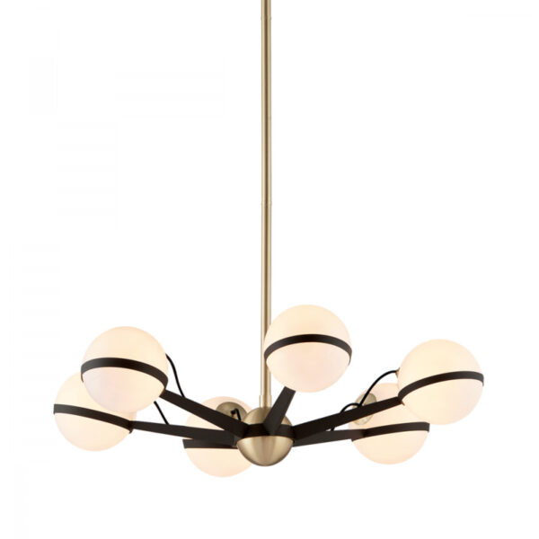 Troy Ace Chandelier F5303 TBZ BBA