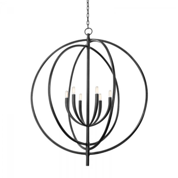 Troy FILLEA Chandelier F8840 BI