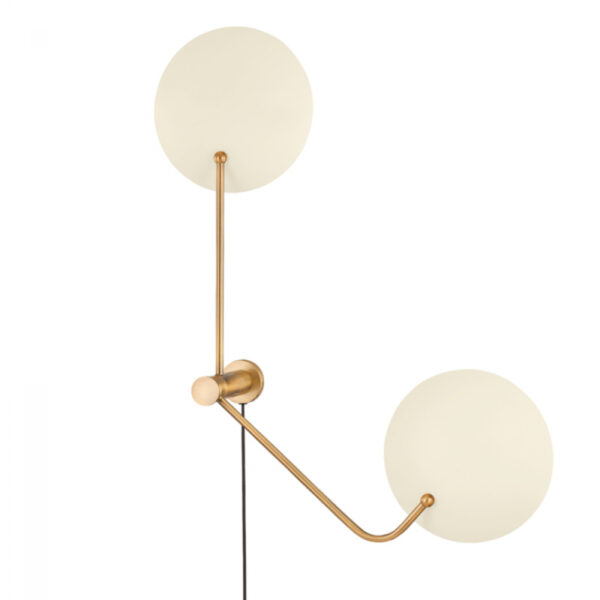 Troy Leif Plug in Sconce PTL8141 PBR SSD