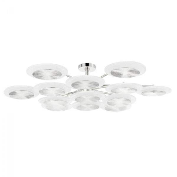 Corbett 13 LIGHT SEMI FLUSH 328 57 PN