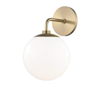 Mitzi by Hudson Valley Lighting Stella Wall Sconce H105101 AGB