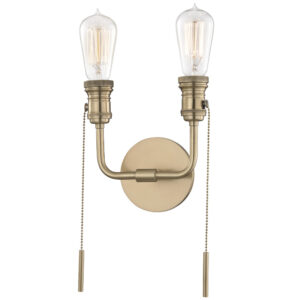 Mitzi by Hudson Valley Lighting Lexi Wall Sconce H106102 AGB