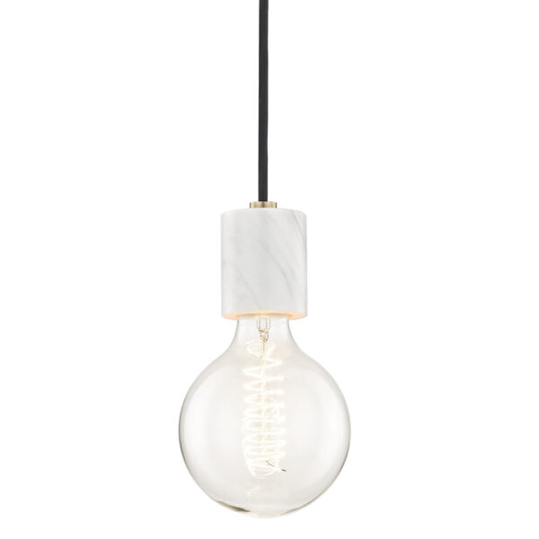 Mitzi by Hudson Valley Lighting Asime Pendant H120701 AGB