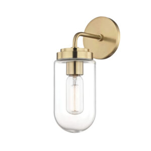 Mitzi by Hudson Valley Lighting Clara Wall Sconce H124101 AGB