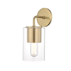 Mitzi by Hudson Valley Lighting Lula Wall Sconce H135101 AGB