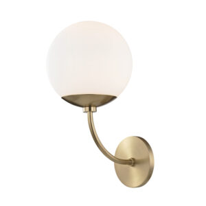Mitzi by Hudson Valley Lighting Carrie Wall Sconce H160101 AGB