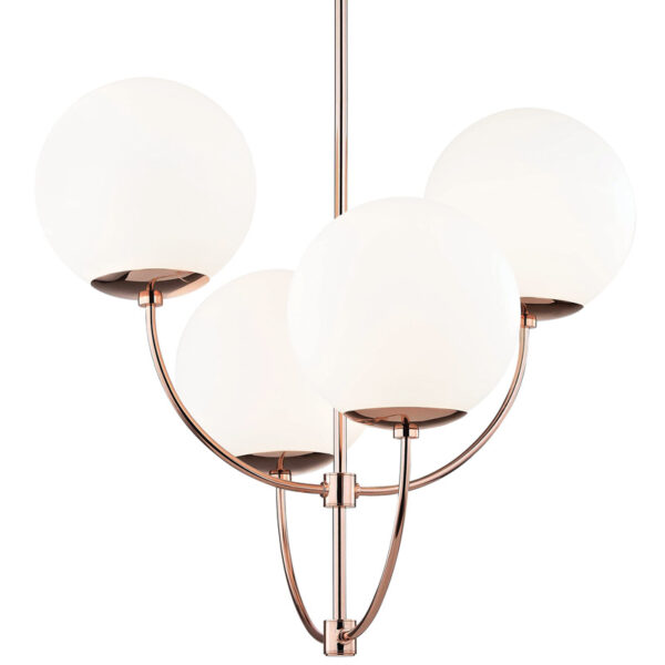 Mitzi by Hudson Valley Lighting Carrie Chandelier H160804 POC