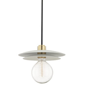 Mitzi by Hudson Valley Lighting Milla Pendant H175701L AGB WH