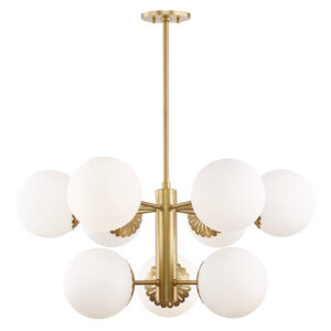 Mitzi by Hudson Valley Lighting Paige Chandelier H193809 AGB