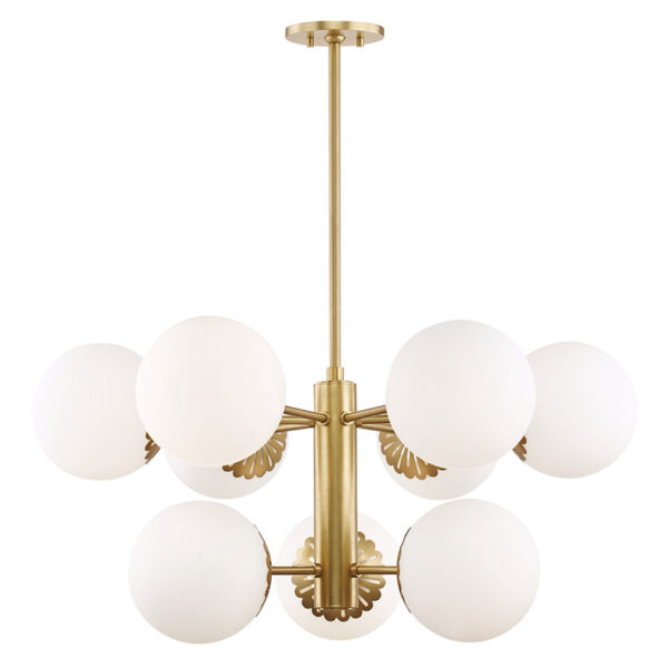 Mitzi by Hudson Valley Lighting Paige Chandelier H193809 AGB