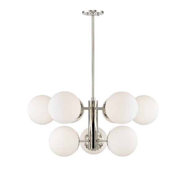 Mitzi by Hudson Valley Lighting Paige Chandelier H193809 PN