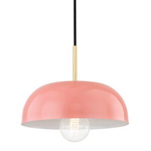 Mitzi by Hudson Valley Lighting Avery Pendant H199701S AGB PK