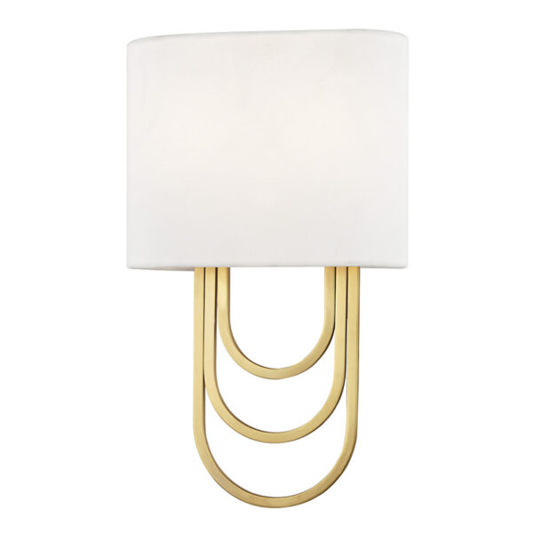 Mitzi by Hudson Valley Lighting Farah Wall Sconce H210102 AGB