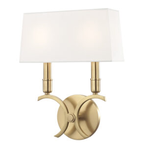 Mitzi by Hudson Valley Lighting Gwen Wall Sconce H212102S AGB