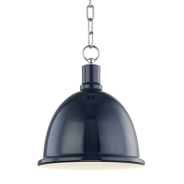 Mitzi by Hudson Valley Lighting Blair Pendant H238701S PN NVY