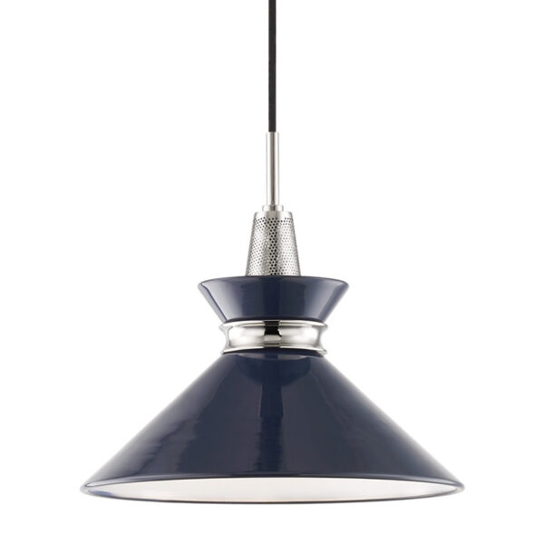 Mitzi by Hudson Valley Lighting Kiki Pendant H251701S PN NVY