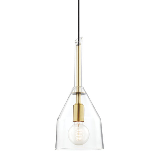 Mitzi by Hudson Valley Lighting Sloan Pendant H252701S AGB