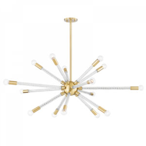 Mitzi by Hudson Valley Lighting Pippin Chandelier H256815 AGB
