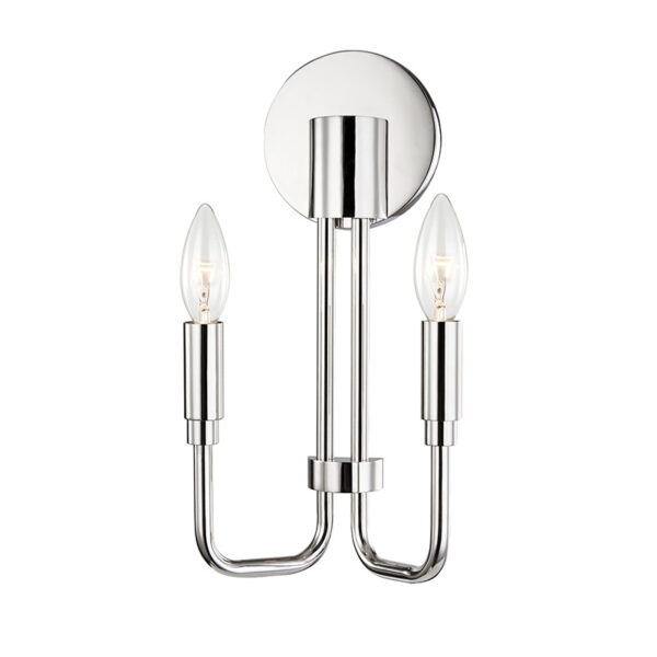 Mitzi by Hudson Valley Lighting Brigitte Wall Sconce H261102 PN