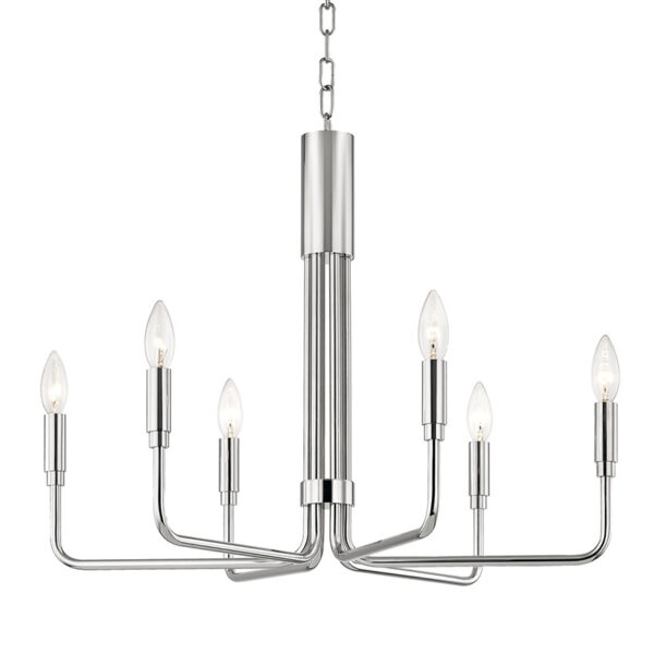 Mitzi by Hudson Valley Lighting Brigitte Chandelier H261806 PN