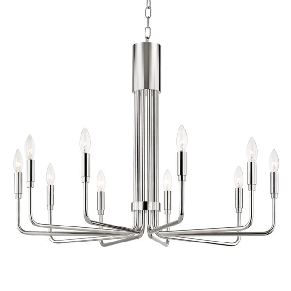 Mitzi by Hudson Valley Lighting Brigitte Chandelier H261810 PN