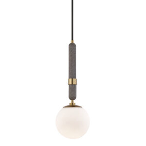 Mitzi by Hudson Valley Lighting Brielle Pendant H289701S AGB