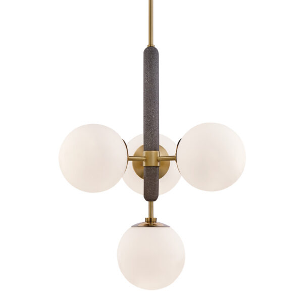 Mitzi by Hudson Valley Lighting Brielle Chandelier H289804 AGB