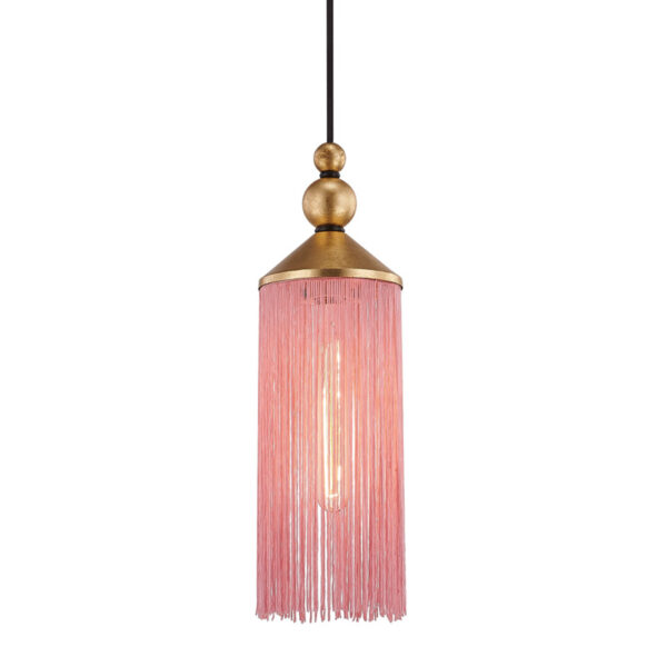 Mitzi by Hudson Valley Lighting Scarlett Pendant H300701 GL PK